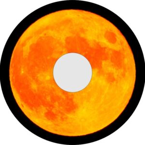 Speichenschutz mit Motiv Sonnenoberfläche