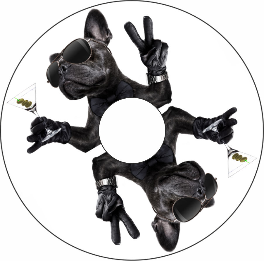 Speichenschutz Nr. 3085 - cooler Hund