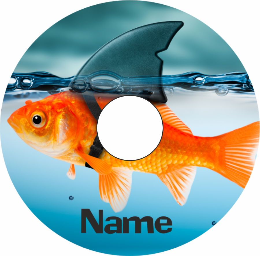 Speichenschutz Nr. 3086 - Hai Goldfisch