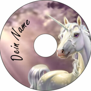 Speichenschutz Nr. 3099 - Einhorn + Name