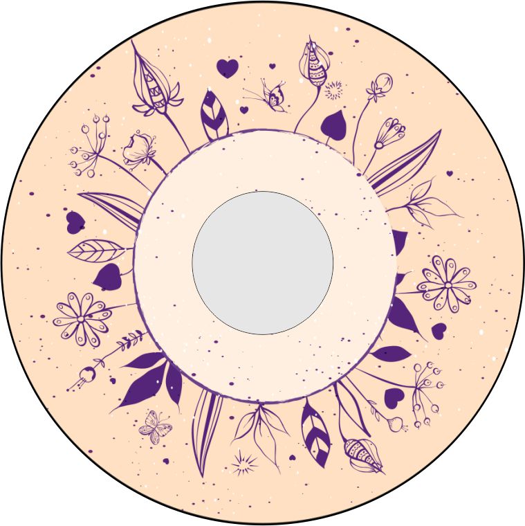 Speichenschutz Nr. 3342 - Pflanzen