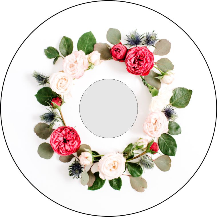 Speichenschutz Nr. 3344 - Rosen