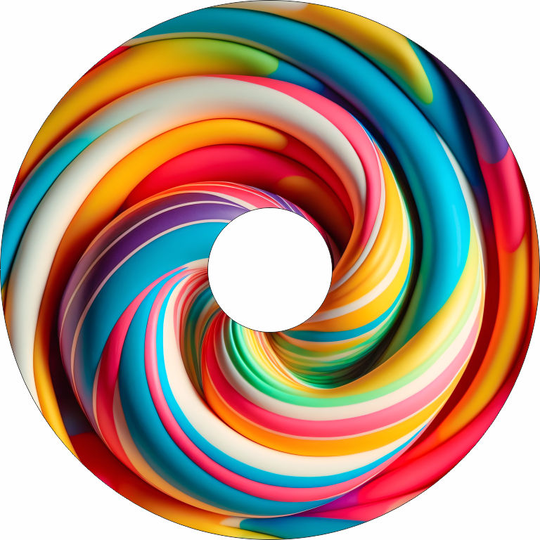 Speichenschutz Nr. 8 - Farbstrudel