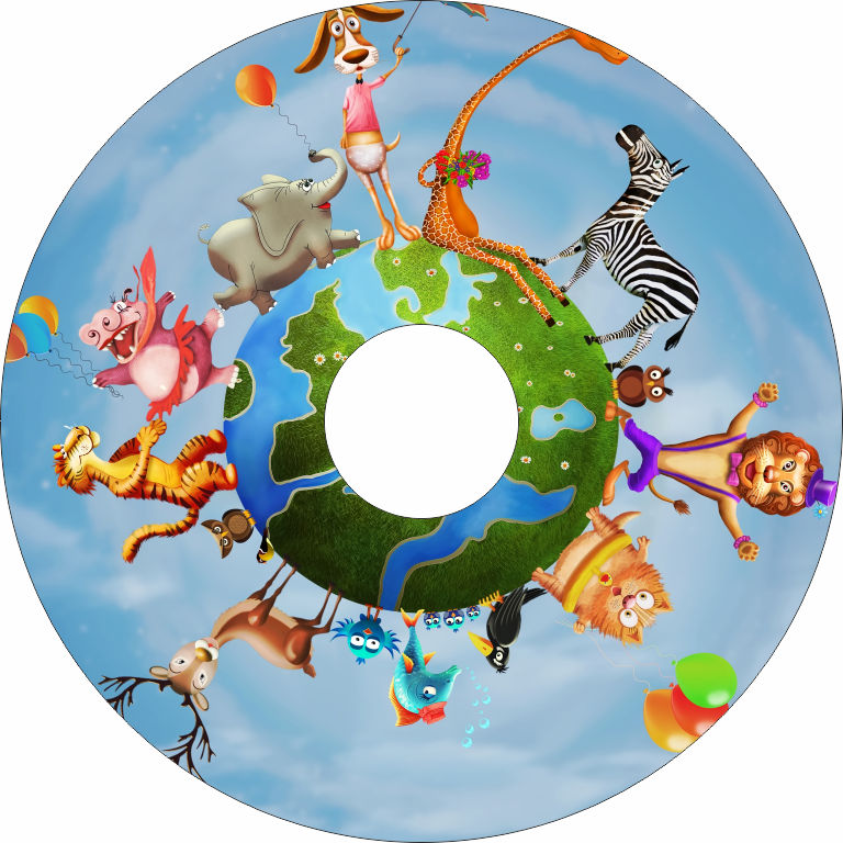 Speichenschutz Nr. 9 - Tiere Erdball