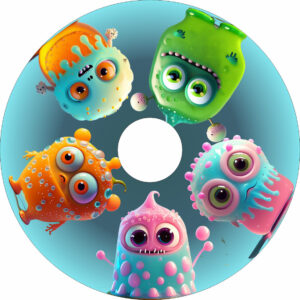 Speichenschutz Alien Motiv