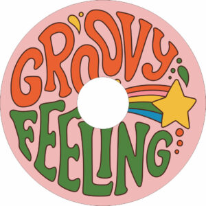 Speichenschutz mit Schriftzug Groovy Feeling